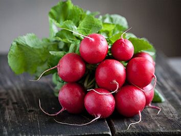 Radish is an alkali-forming product that is beneficial for psoriasis